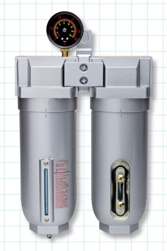 Rockwood 1/2” Npt 2 Stage Air Filter Dryer System Pentasada